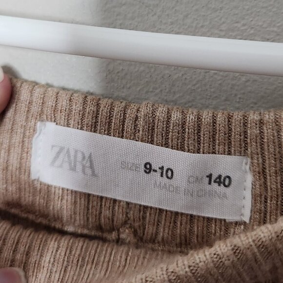 ZARA Tan Sweater Skort - Picture 4 of 5